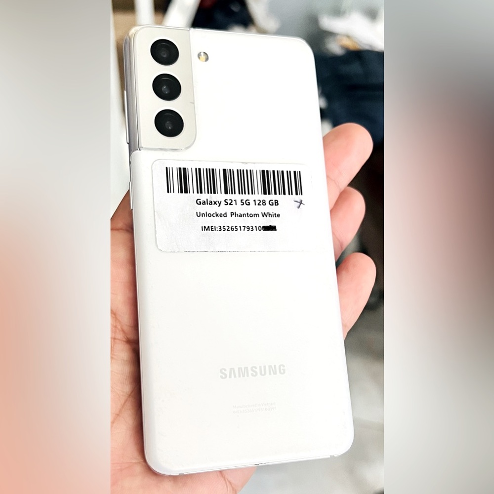 Samsung Galaxy S21 5g - 128gb - white - Unlocked
